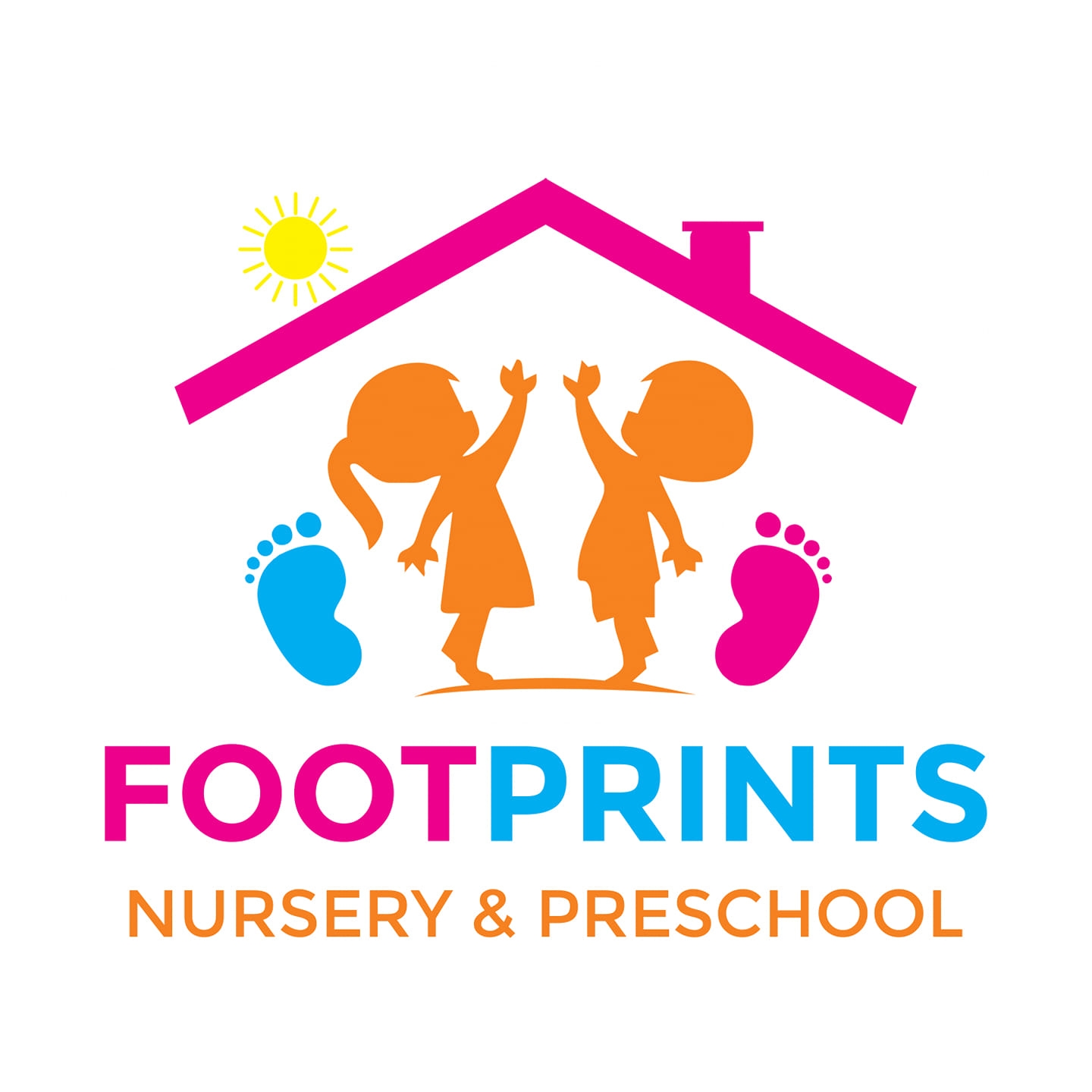 Footprints Nursery & Preschool Logo