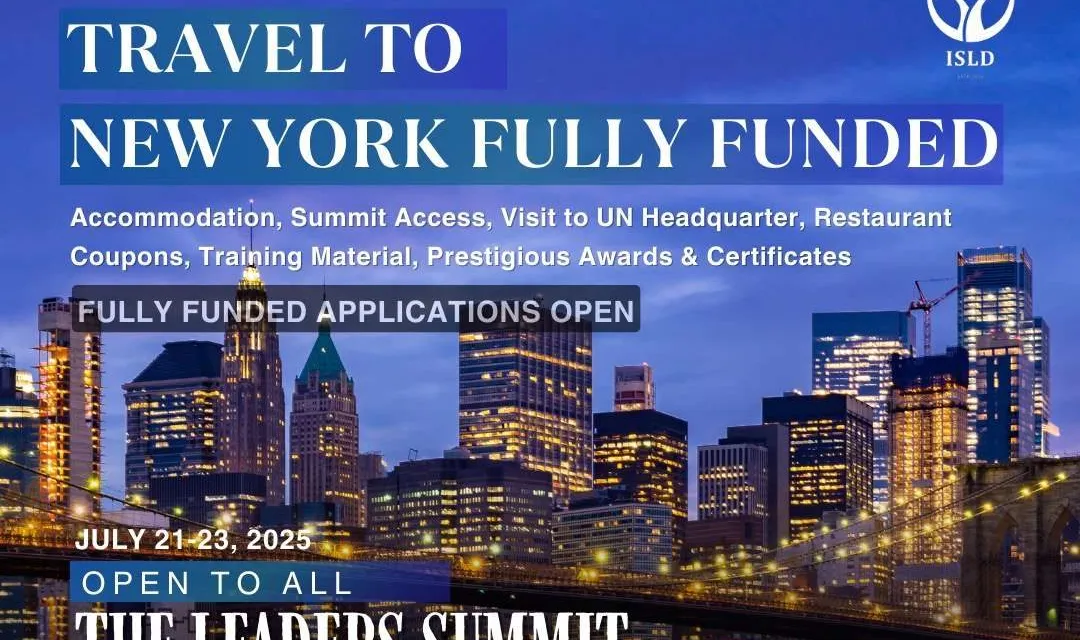 Transform Your Leadership Skills at Fully Funded Leaders Summit in New